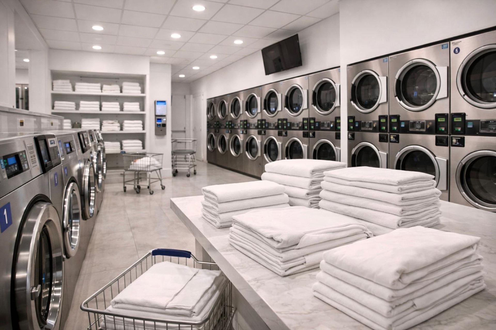 Industrial laundry equipment