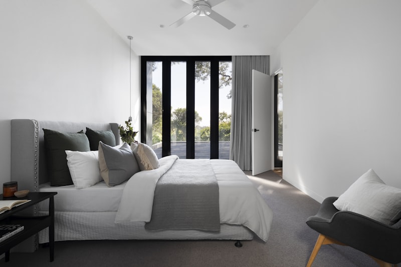 Renovated bedroom with modern design