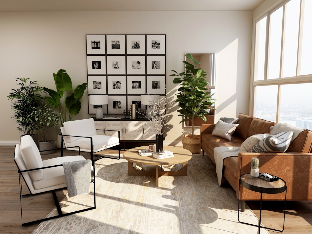 Home Staging utána — berendezett szoba